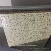 Alunewall diferentes tipos de painel de parede barato fachada A2 / B1 grau de pedra à prova de fogo de mármore Painel Composto de plástico de Alumínio